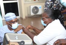 COVID-19:FCT MINISTER TAKES BOOSTER SHOTS, CALLS ON RESIDENCE TO DO SAME.