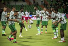 All staffs are directed to close by 12noon in support of the Super Eagles