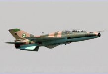 Breaking News, NAF aircraft crashes pilots feared death.