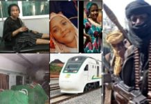 Daya daga cikin mata biyu masu ciki da aka yi garkuwa da su a jirgin kasa ta haihu a hannun yan ta’adda.