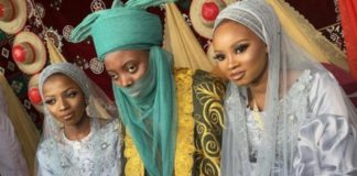 Kayyattatun hotunan bikin Dan marigayi sarkin Kano ado bayero wadda ya auri mata biyu a lokaci guda