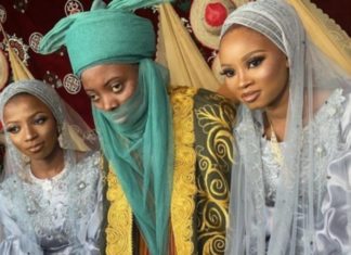 Kayyattatun hotunan bikin Dan marigayi sarkin Kano ado bayero wadda ya auri mata biyu a lokaci guda