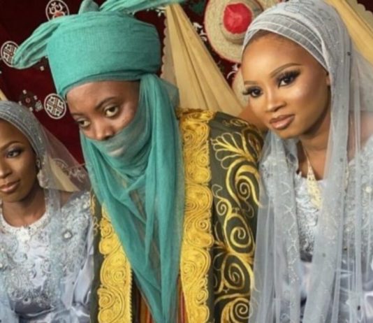 Kayyattatun hotunan bikin Dan marigayi sarkin Kano ado bayero wadda ya auri mata biyu a lokaci guda