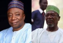 Shugaban majalisar dattawa ya nuna damuwar sa yayin da sanata Adamu Alieru da sanata Abdullahi Yahaya suka koma PDP