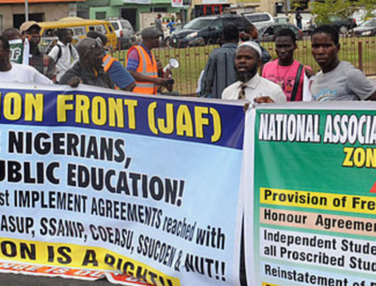 Yajin aikin ASUU a yau litinin ya shiga kwana na 161.