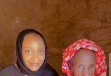 Jaruma rahma sadau ta wallafa hotonta da kakarta Yayyin da ta ziyarci kauyen su a jihar Gombe