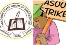 ASUU HAD EXTENDED ITS ONGOING STRIKE TODAY.