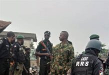 POLICE AND SOLDIERS CLASH IN LAGOS OVER MOTORCYCLE BAN.