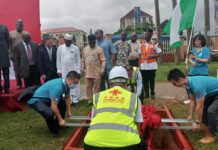 KAMFANIN RAILWAY EIGHT ENGINEERING GROUP NA KASAR SIN TA FARA AIKIN GUDUNMAWA NA SAMAR DA HASKE GA ABABEN HAWA A MAHADA 98 A ABUJA.