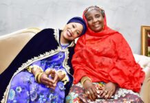 THE MINISTER OF STATE DR.RAMATU TIJJANI ALIYU LOST MUM A WHILE AGO.