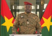 Burkina Faso coup leader announces sack of Government.