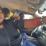 A FEMALE OFFICER WITH THE NIGERIAN SECURITY AND CIVIL DEFENCE CORPS WAS ASSAULTED AND INJURED BY ONE OF THE OWNERS OF THE DEMOLISHED SHANTIES.