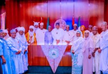 SAMUN MAN KOLMANI: MANYAN SHUGABANNI GOMBE SUN YI ZIYARAR GODIYA GA SHUGABAN KASA BUHARI