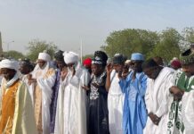 Mai Martaba Sarkin Kano, Gwamna Ganduje, Sanata Shekarau, Da Sauransu Sun Halarci Sallar Jana’izar Dan kasuwar Kano, Sani Dahiru Yakasai.