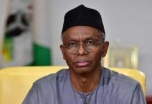 Nasir El-Rufai ya koka kan rashin tsaro a lokacin mika mulki ranar 29 ga watan Mayu.