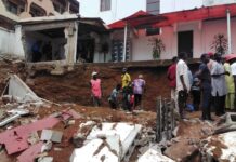 Rushewar gini a Ademola Adetokunbo a Wuse II yayi sanadiyar mutuwar mutane 2 tare da jikkata 6.