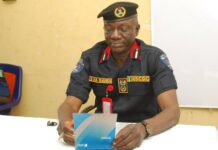 Nigerian Security and Civil Defense Corps Apprehended Child Trafficker in Kogi State.