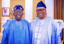 Shugaban Majalisar Dattawa, Akpabio Ya Ziyarci Tinubu