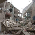 Wani Otal mai hawa hudu da ake ginawa a sansanin Dape Life Camp Abuja Ya Ruguje.