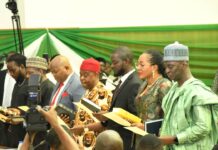 An rantsar da sabbin sakatarorin da za su gudanar da harkokin sakatariya a Abuja.